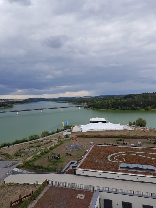 Ausblick Bio-Seehotel Zeulenroda