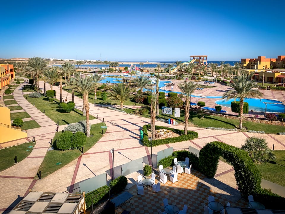 Ausblick Malikia Resort Abu Dabbab