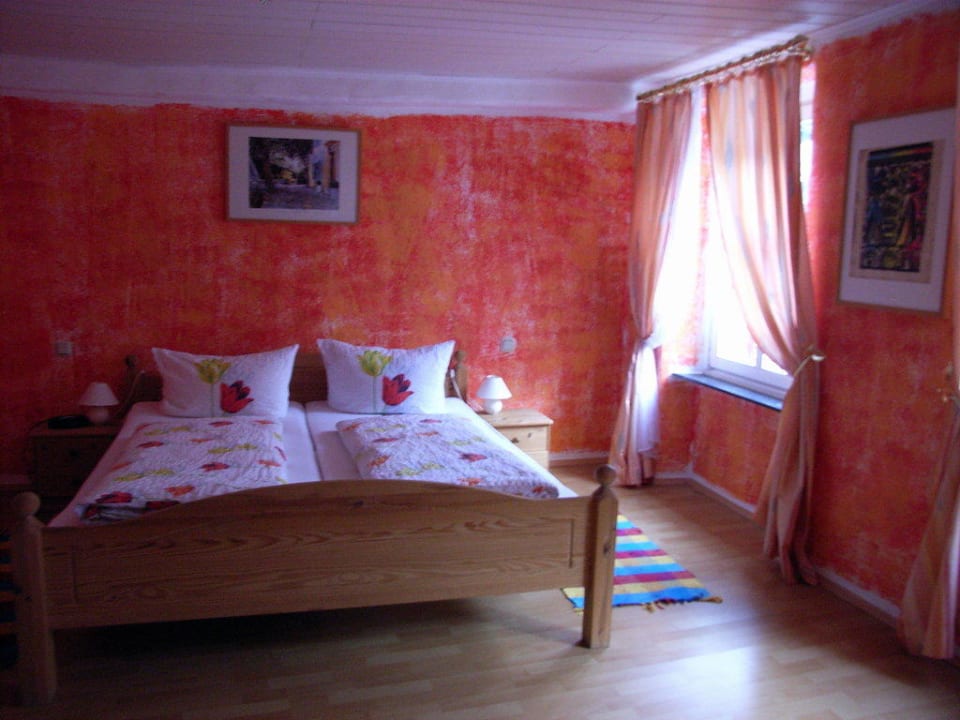 Schlafbereich Gästehaus am Schlossberg