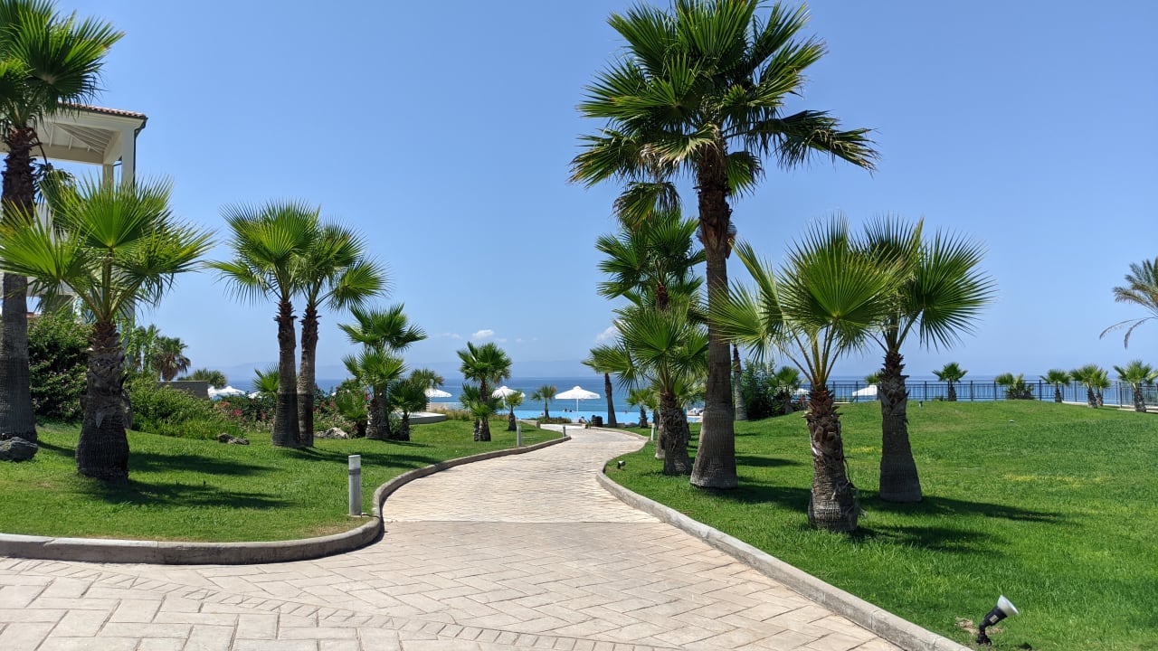 Ausblick Grecotel LUXME Palms at Riviera Olympia & Aqua Park