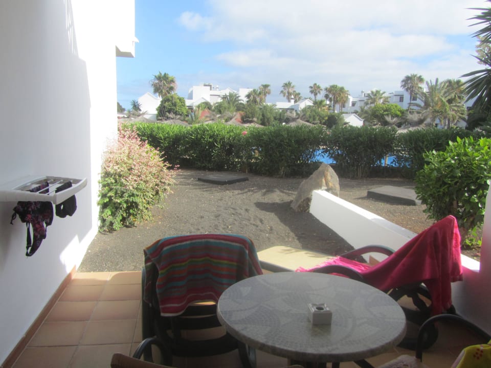 Terrasse im Block "P" allsun App.-Hotel Albatros