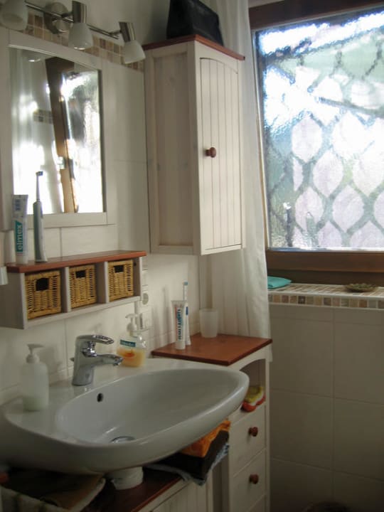 Im neu gestalteten Bad Ferienwohnung M + M Leitner