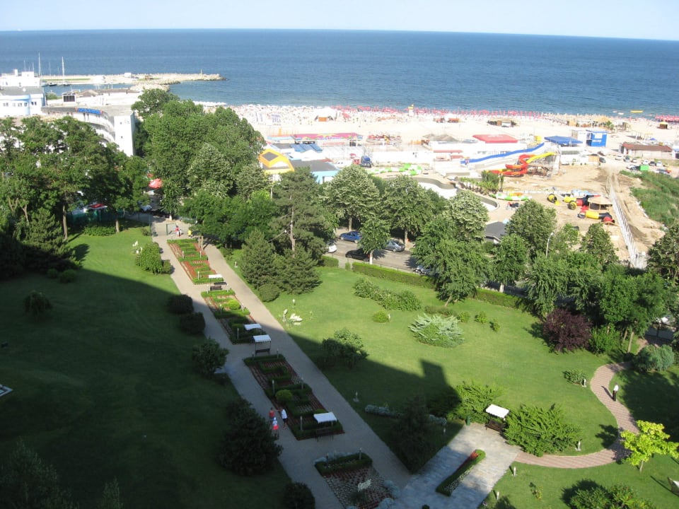 Blick vom Balkon Hotel Europa