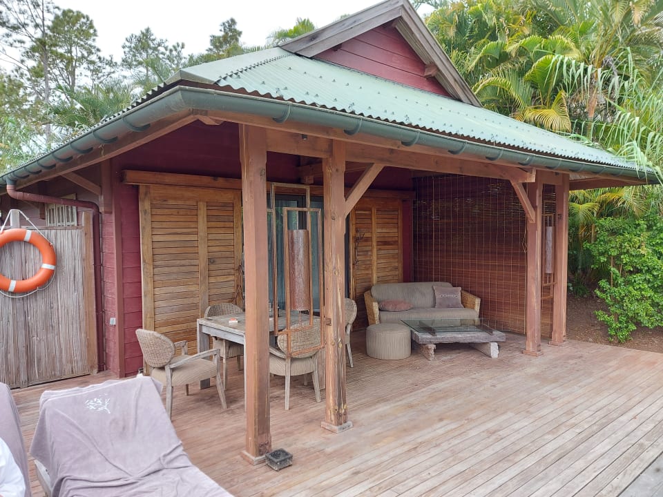 Außenansicht Lakaz Chamarel Exclusive Lodge