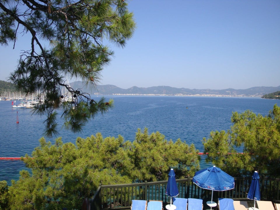 Auf der Terrasse des Restaurants  Marmaris Bay Resort