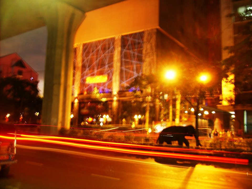 Hotel bei Nacht Siam@Siam Design Hotel Bangkok