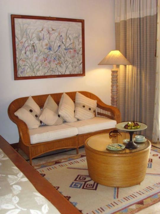 Sitzecke Lanai The Oberoi Beach Resort, Bali