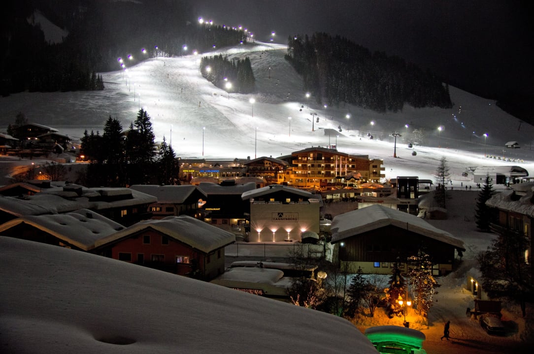 Blick vom Balkon im 3. OG Hotel Sonnblick