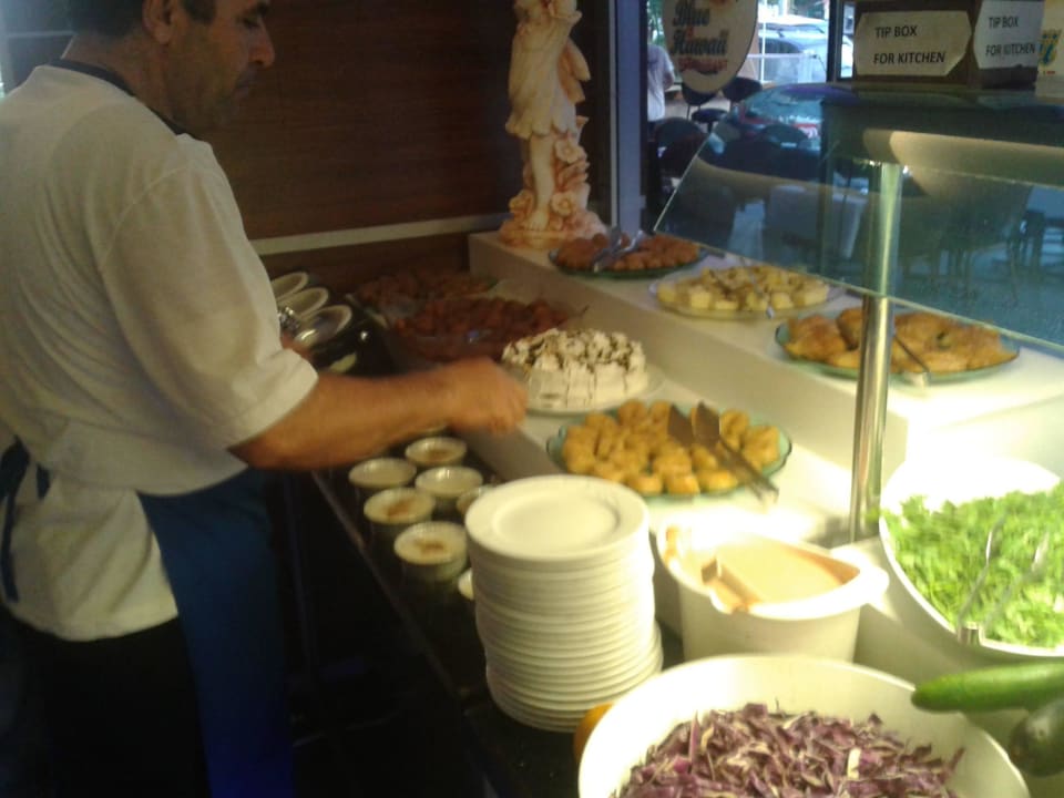 Büffet Abends Kleopatra Blue Hawai Hotel