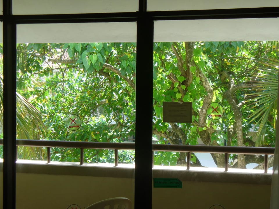 Blick auf Balkon  Hotel Club Palm Garden
