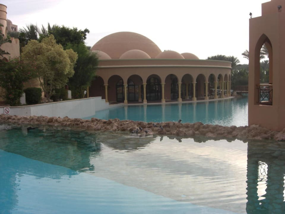 Pool und Restaurant "The Dome" Makadi Palace