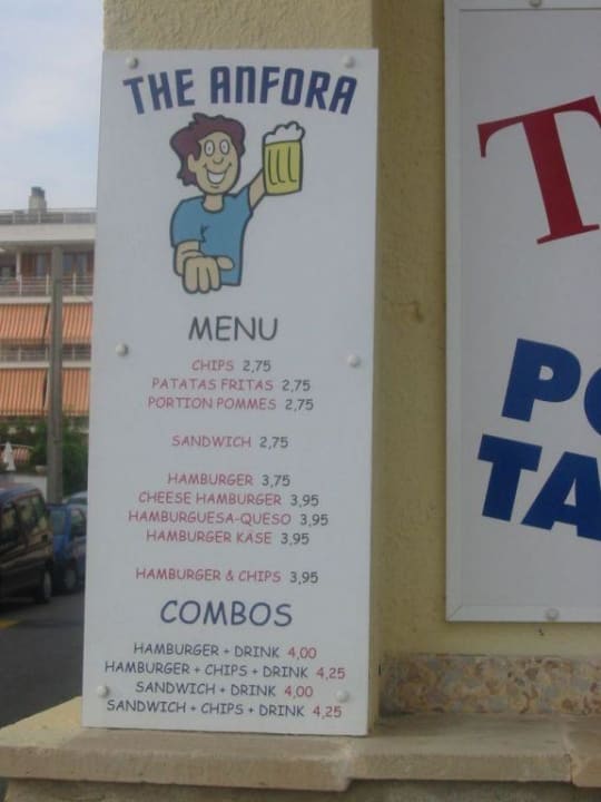 Speisekarte der Bar BQ Aguamarina Boutique Hotel