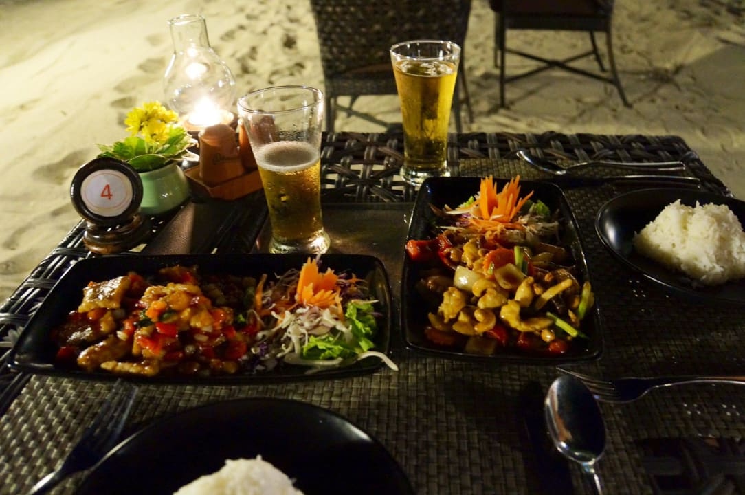 Hotelfoot - BBQ am Strand Panviman Resort Koh Phangan