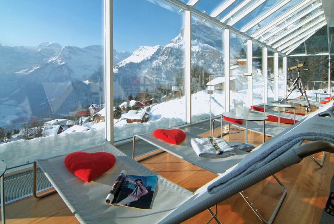 Entspannung mit Traumblick Märchenhotel Braunwald