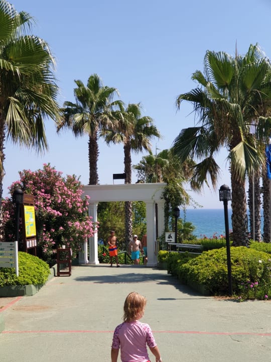 Gartenanlage Trendy Aspendos Beach Hotel