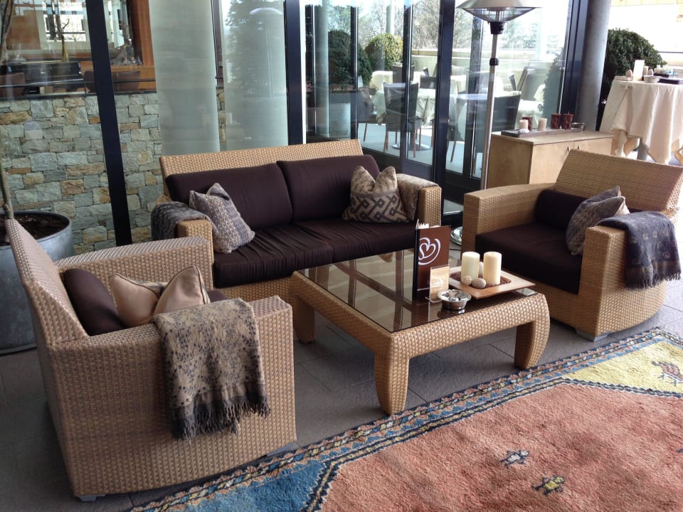 Außenbereich/ Terrasse Lindenhof Pure Luxury & Spa DolceVita Resort