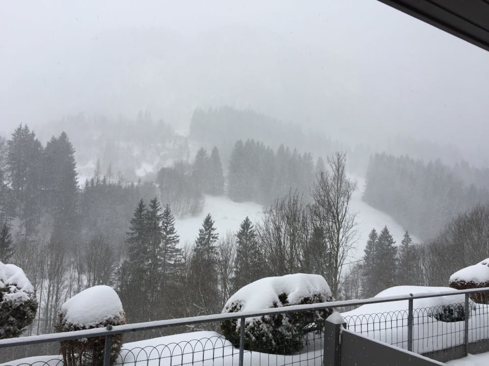 Noch mehr Schnee Hotel Zugspitzblick