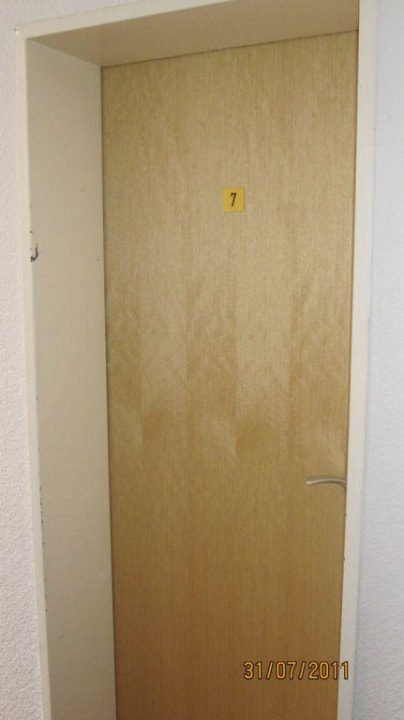 Zimmertür Hotel Waldschlößchen Lienen