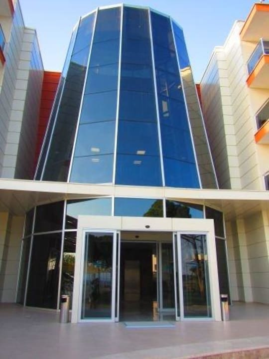 Eingang neue Zimmer Royal Beach Club Hotel