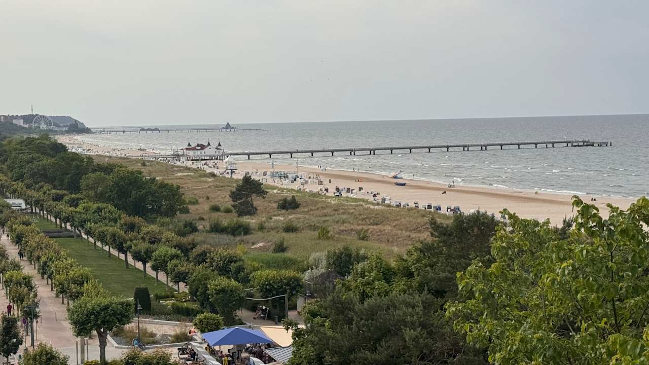 Außenansicht Strandhotel Ahlbeck