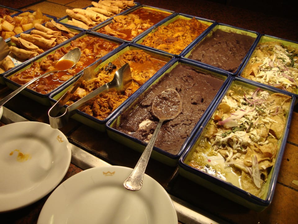 Frühstück - Mexikanische Ecke Hotel Riu Palace Riviera Maya