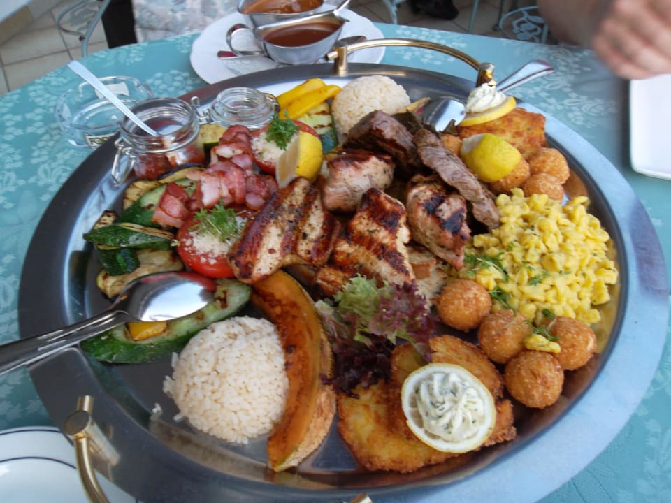 Moserhofplatte, sehr zu empfehlen Hotel Moserhof