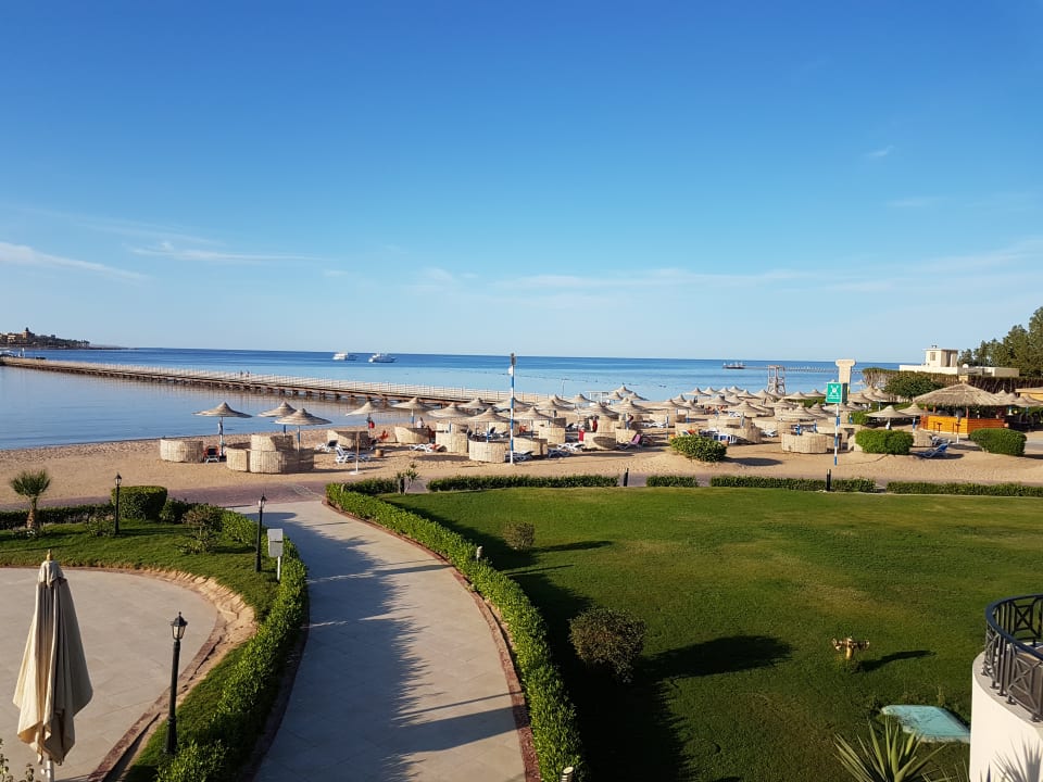 Ausblick Cleopatra Luxury Resort Makadi Bay