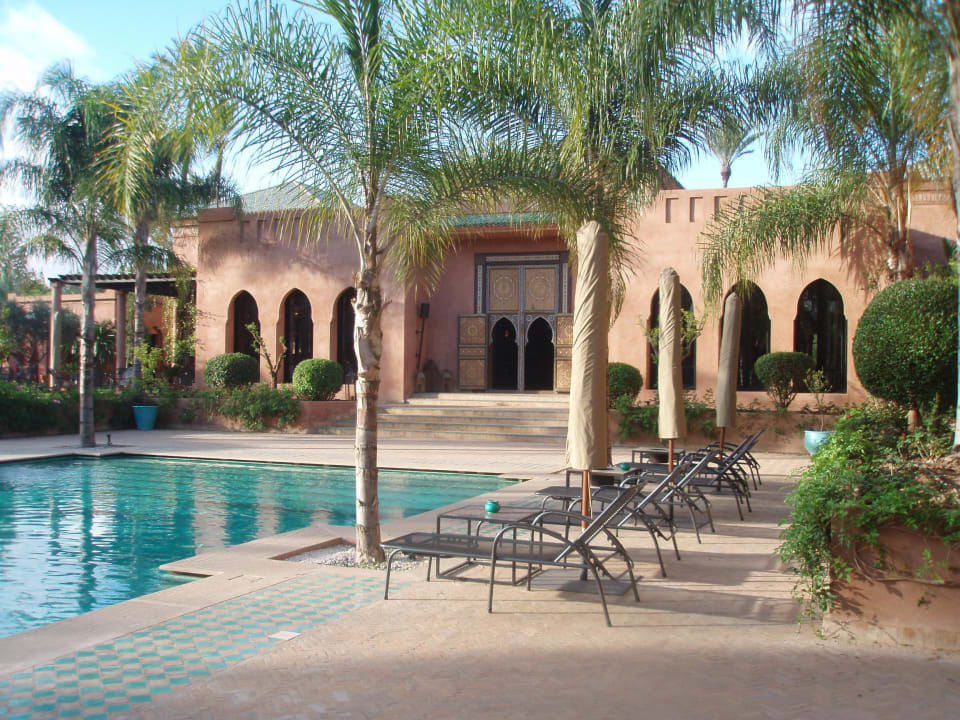 Restauranteingang neben dem Pool Palais Aziza and Spa