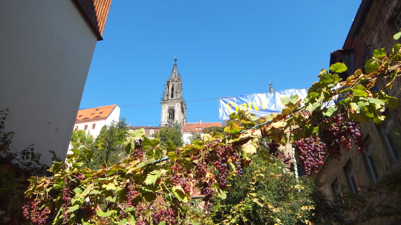 Blich zur Albrechtsburg Hotel Schlossberg
