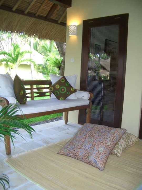 Vor unserer Villa Alam Anda Ocean Front Resort & Spa