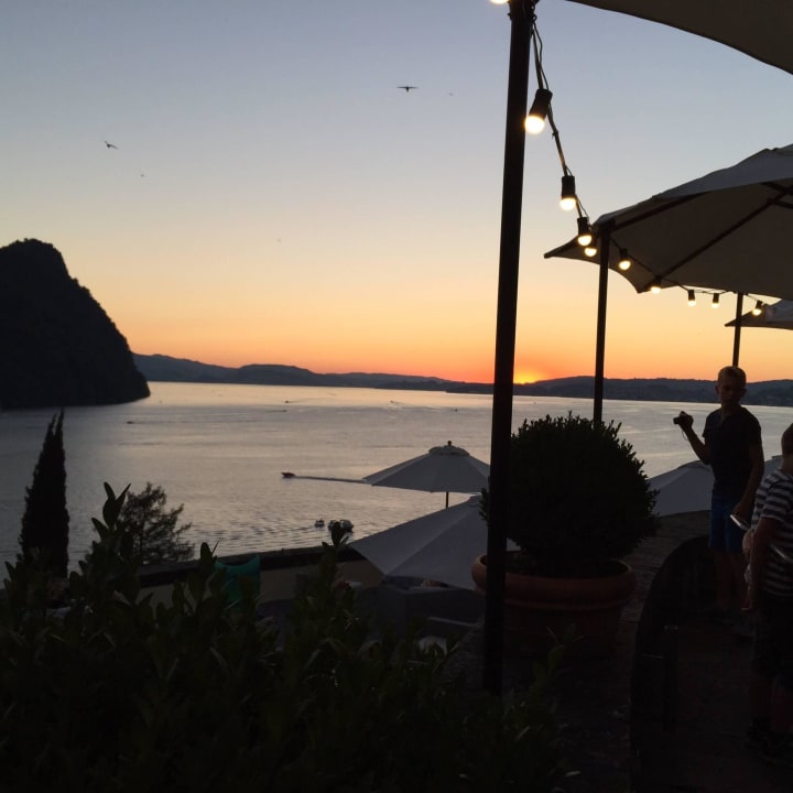 Sonnenuntergang See- und Seminarhotel FloraAlpina