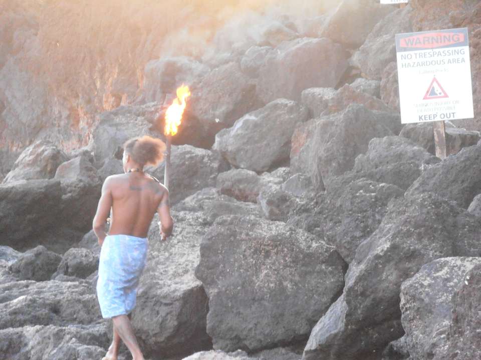 Täglich zum Sonnenuntergang ... Hotel House of Fountains