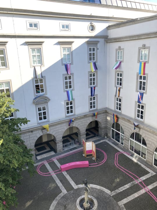 Ausblick Motel One Linz - Hauptplatz