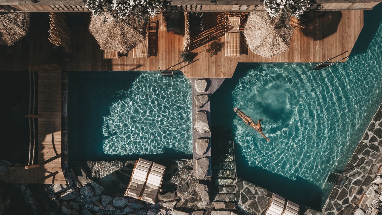 Ausblick Jufenalm BOHO Hotel & Restaurant