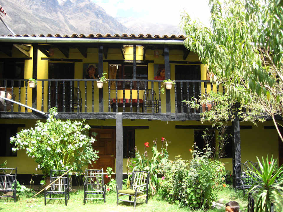 Innenhof Las Qrquideas Hotel Las Orquideas