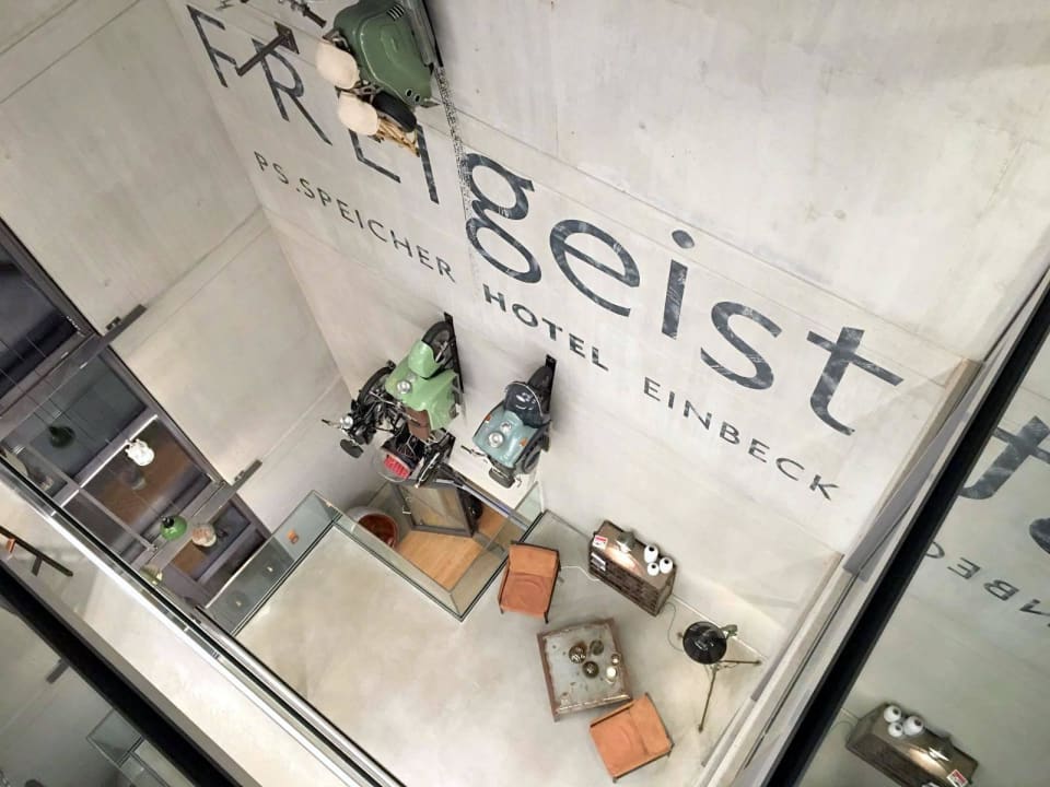 Abgefahrene Wand-Deko Hotel FREIgeist Einbeck, BW Signature Collection