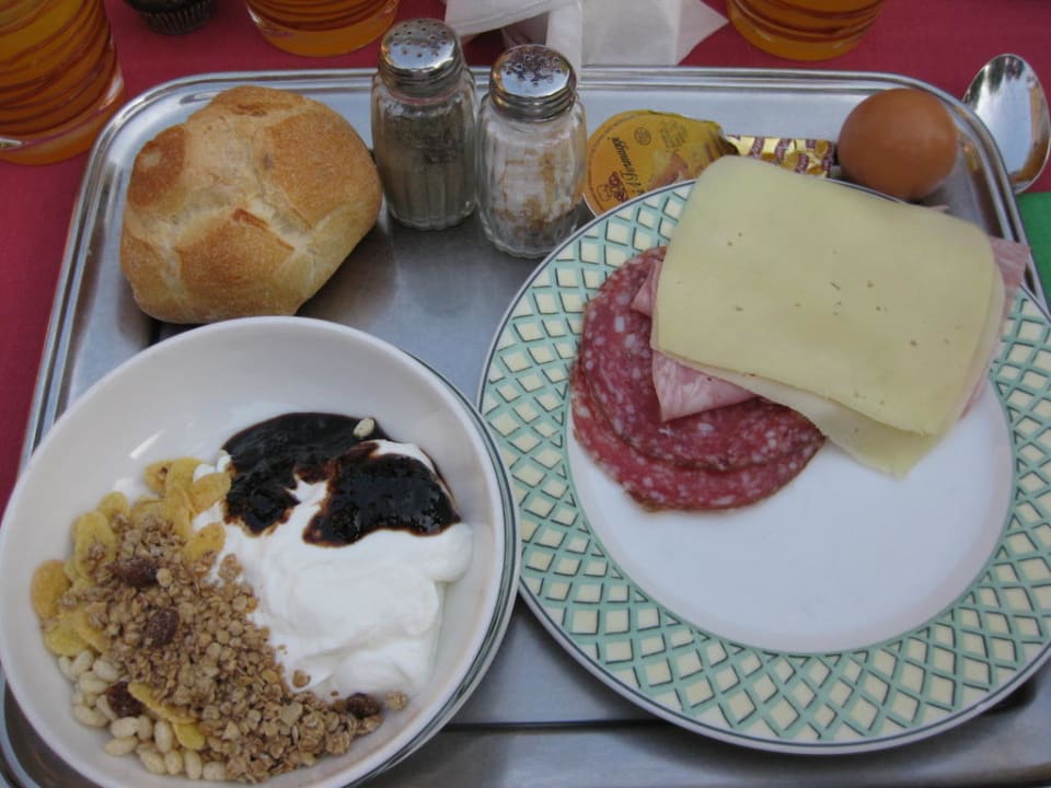Mein tägliches Frühstück  Hotel Columbia
