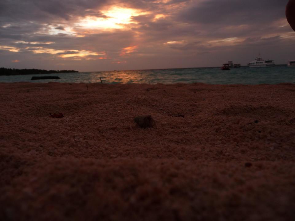 Lagunenseite Kuramathi Maldives