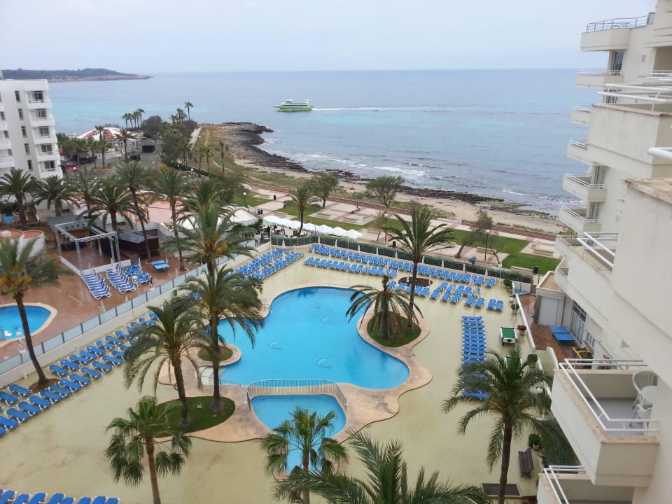 Ausblick vom Balkon Aparthotel Playa Dorada