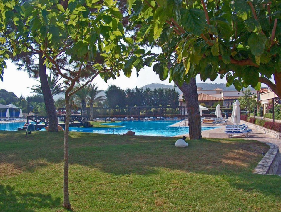 Ausblick zum Pool Aldemar Olympian Village