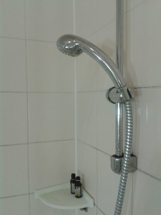 Duschvorrichtung - Strahl geht zur Wand Hotel Wyndham Garden Quedlinburg Stadtschloss