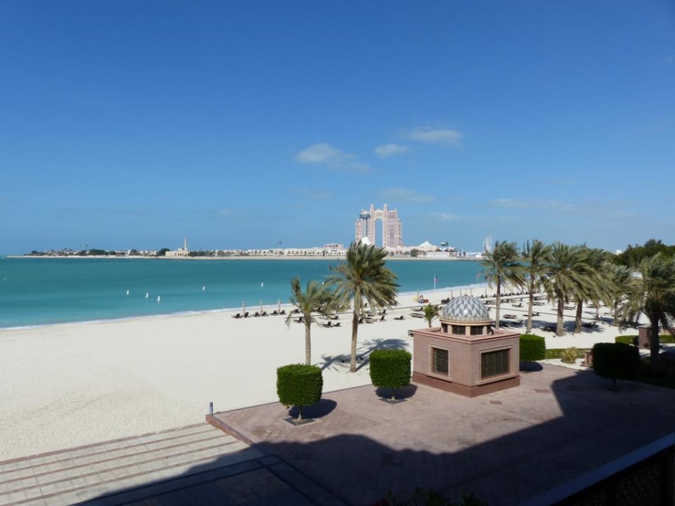 Ausblick Emirates Palace Mandarin Oriental