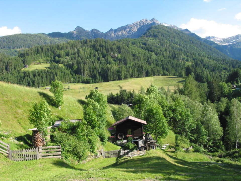 Blick in unsere Bergwelt Unser kleines Bauernhaus