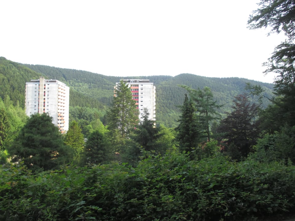 Blick auf die "Hoteltürme" Panoramic - Ihr Apartmenthotel im Harz