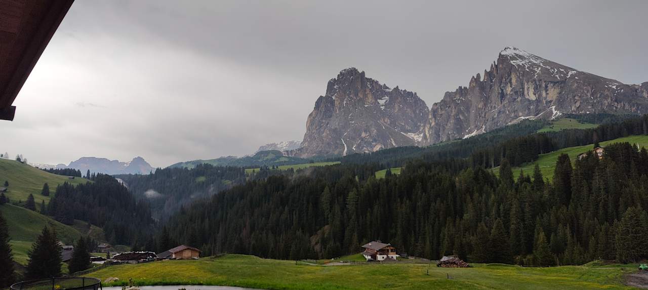 Ausblick Brunelle Seiser Alm Lodge