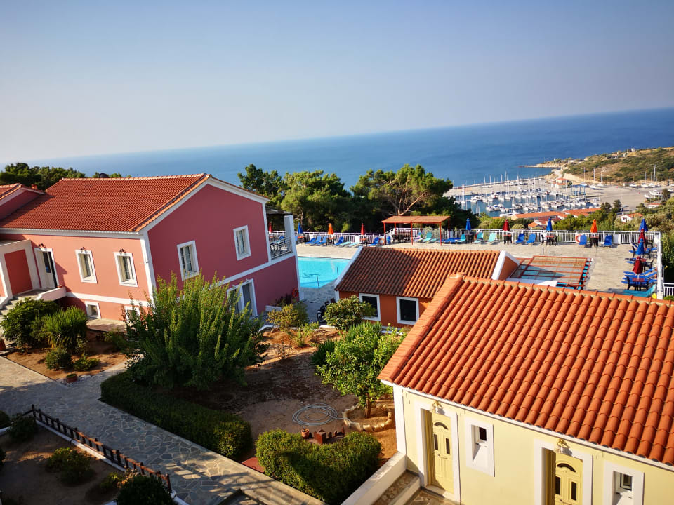 Außenansicht Mykali Hotel