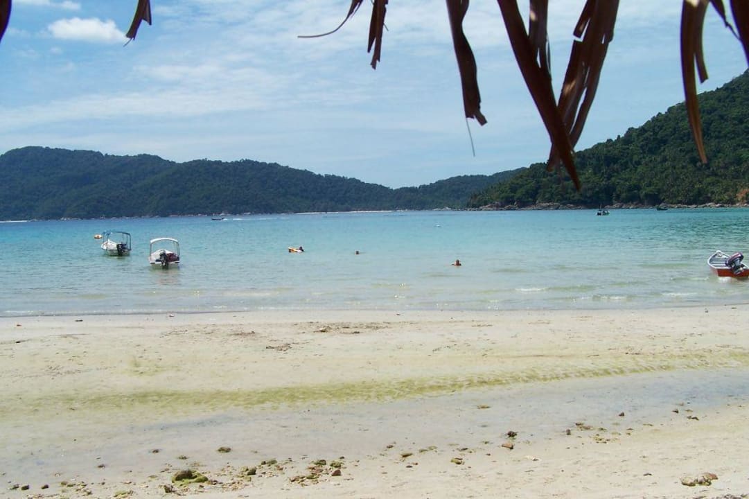 Traumstrand dierkt vorm Hotel Hotel Bubu Long Beach Resort