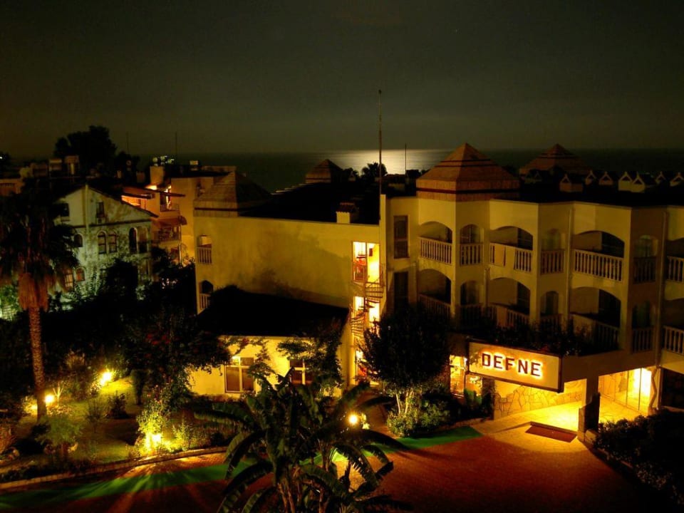 Blick vom Zimmer Hotel Defne Ana