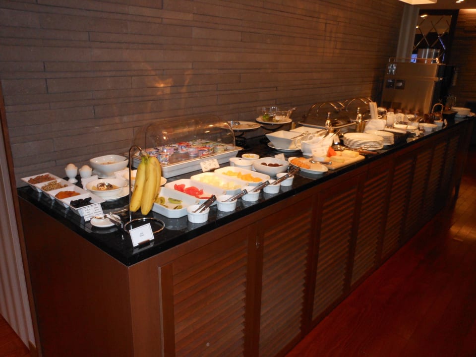 Frtühstücksbuffet in der Club-Lounge Hyatt Regency Fukuoka