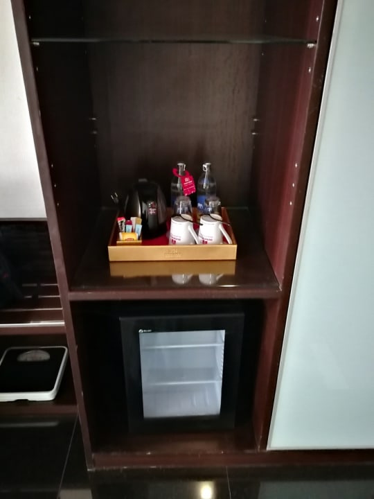 Wasser und Kaffee kostenlos. Hotel Royal Bangkok